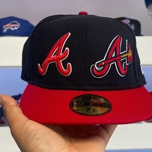 New Era Black and Red Cap